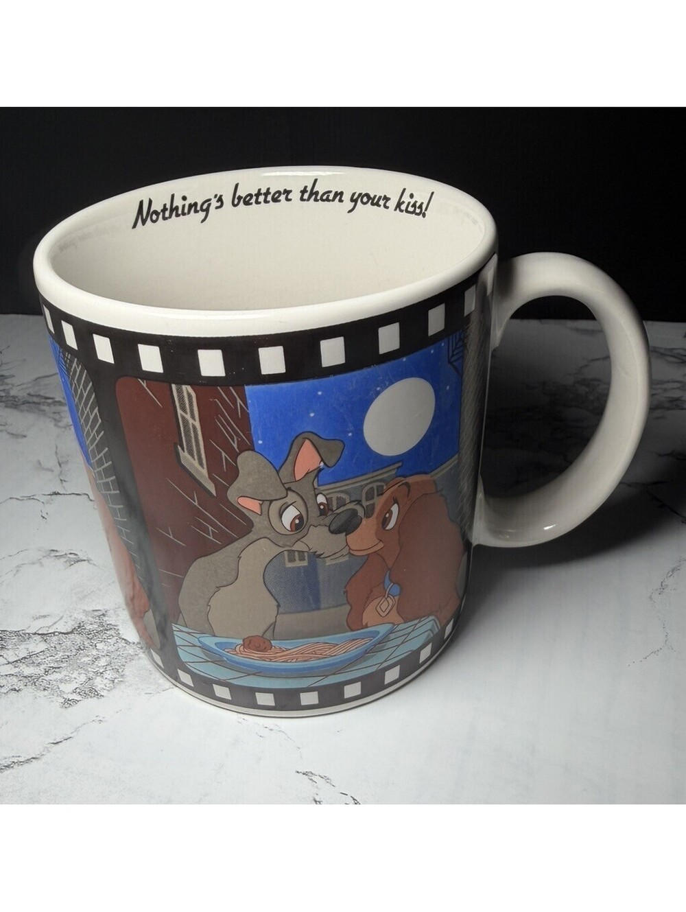 Walt Disney Mugs Lady and the Tramp Theme 10 oz Coffee Applause Inc
